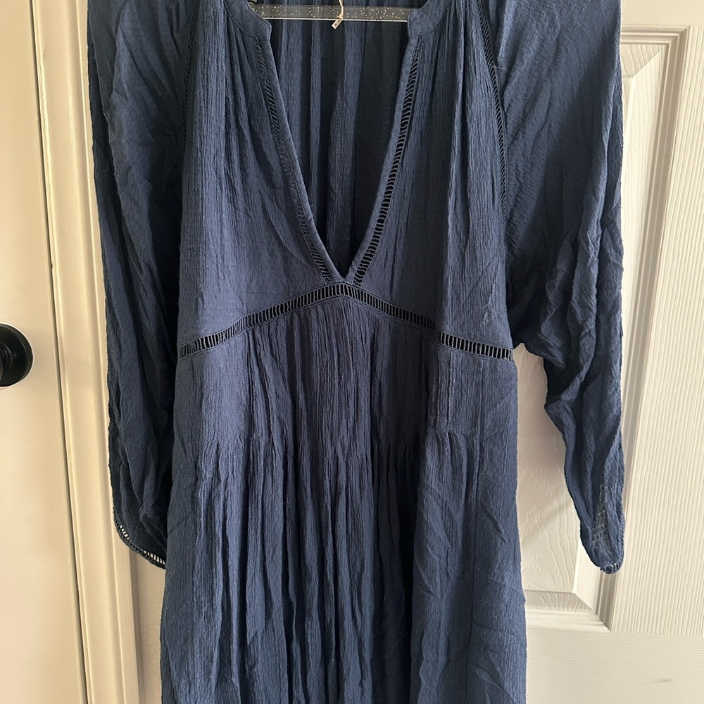 Free People Denim Blue Dress